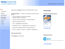 Tablet Screenshot of gasscomputer.de